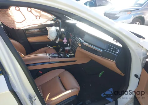 2015 BMW 750 Lxi from USA, damaged, VIN WBAYF8C59FD654632